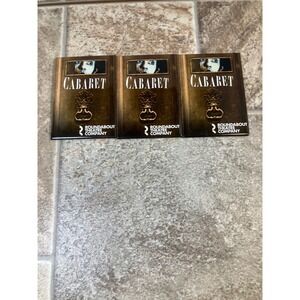 Roundabout Theatre Company Cabaret Musical‎ Memorabilia Set of 3 Magnets